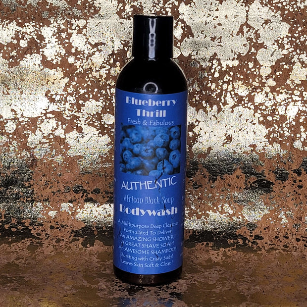 Blueberry Thrill Black Soap Body Wash