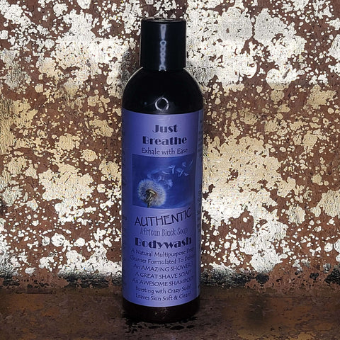 Just Breathe Black Soap Body Wash