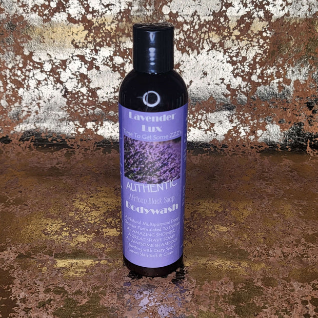 Lavender Lux Black Soap Body Wash