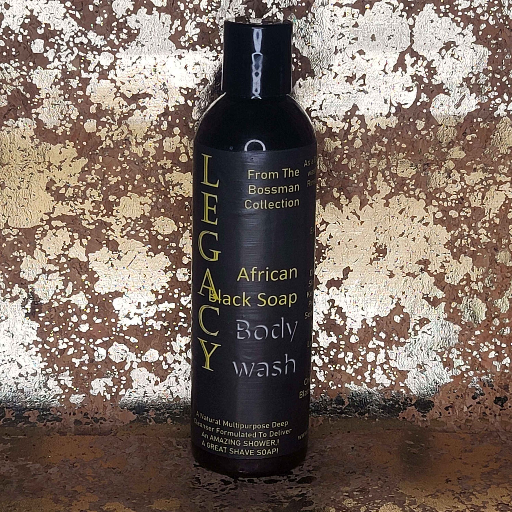 Legacy Black Soap Body Wash for Men