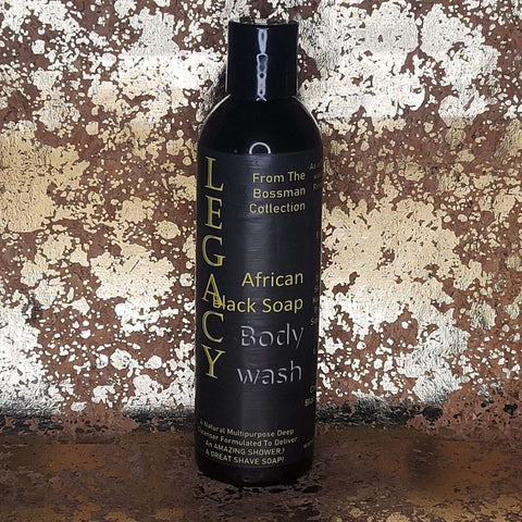 Legacy Black Soap Body Wash