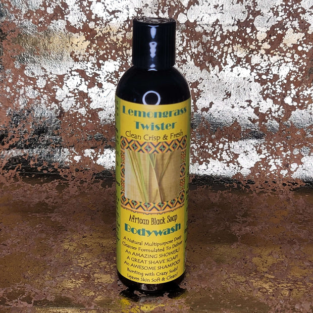 Lemongrass Twister Black Soap Body Wash