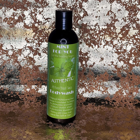 Mint For You Black Soap Body Wash