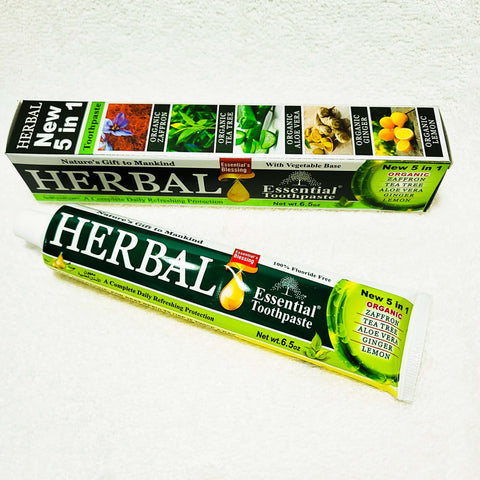 5 in 1 Herbal Essential Toothpaste