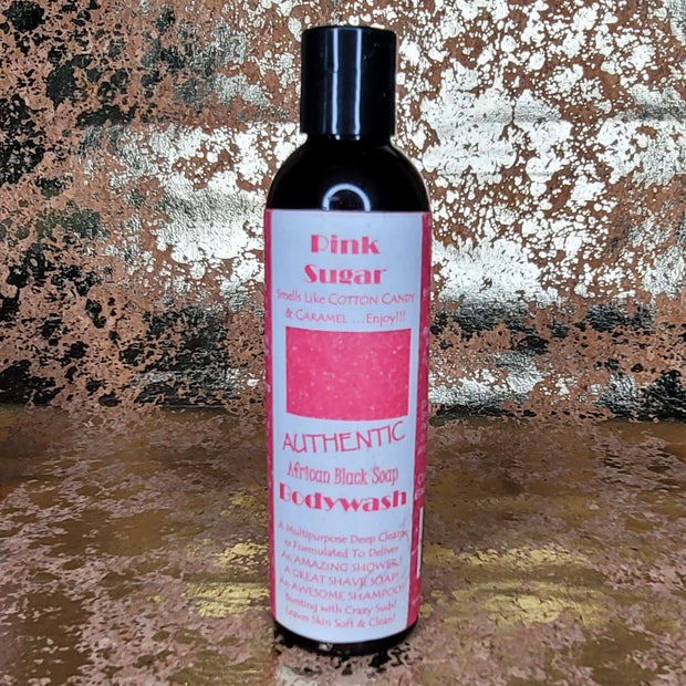 Pink Sugar Black Soap Body Wash