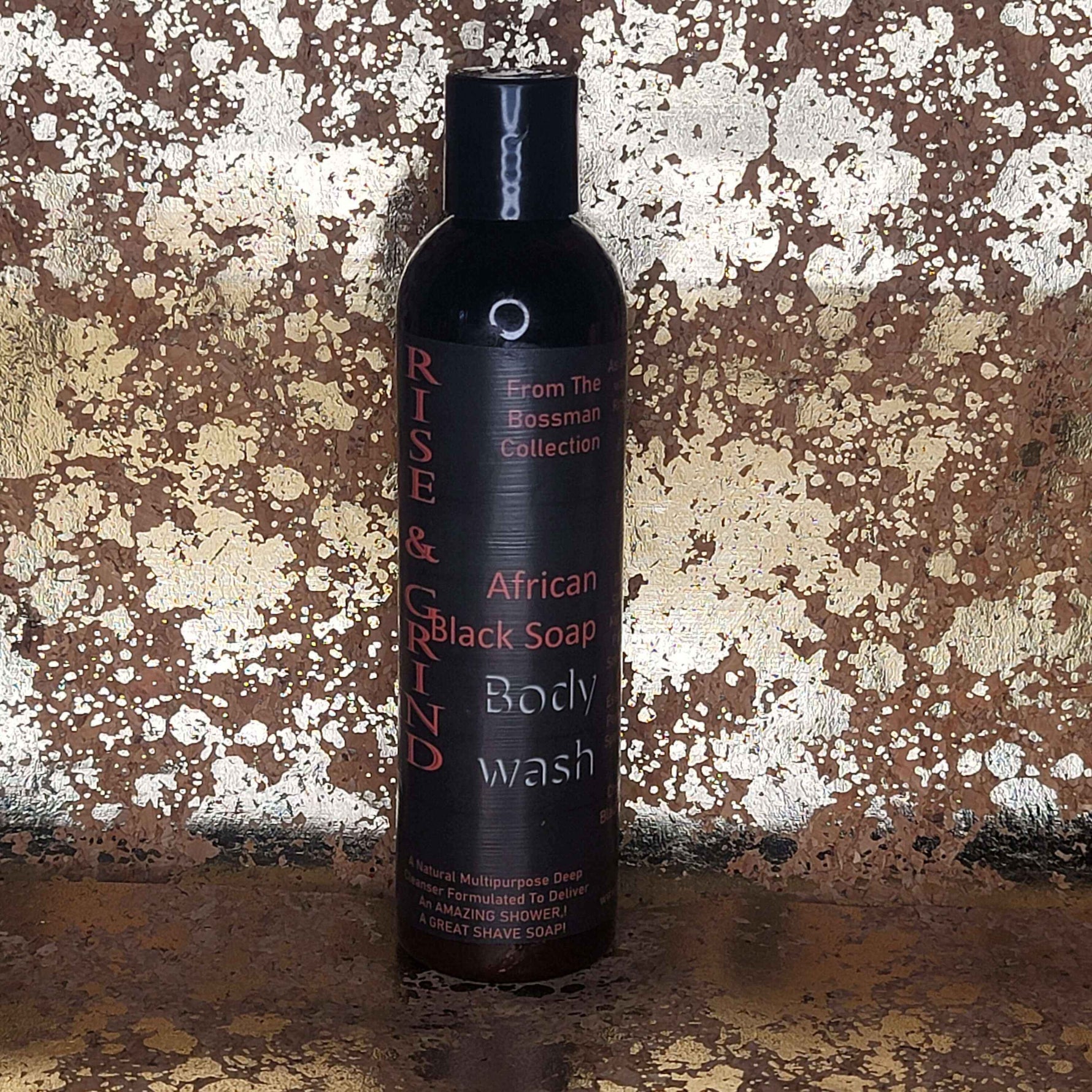 Rise & Grind Black Soap Body Wash for Men