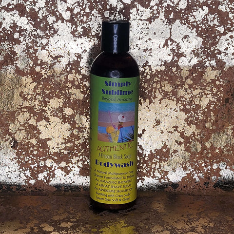 Simply Sublime Black Soap Body Wash