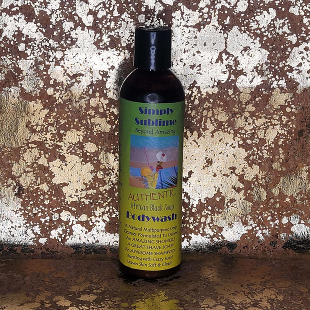 Simply Sublime Black Soap Body Wash