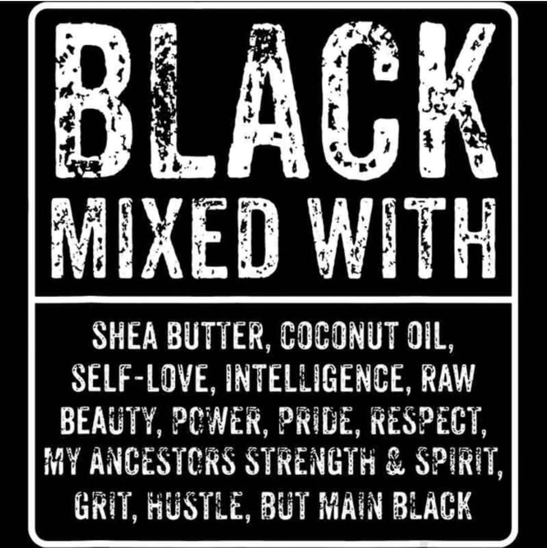 Black Mixed  With Tee