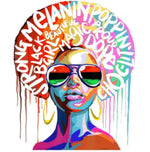 Strong Melanin Poppin Queen Tee