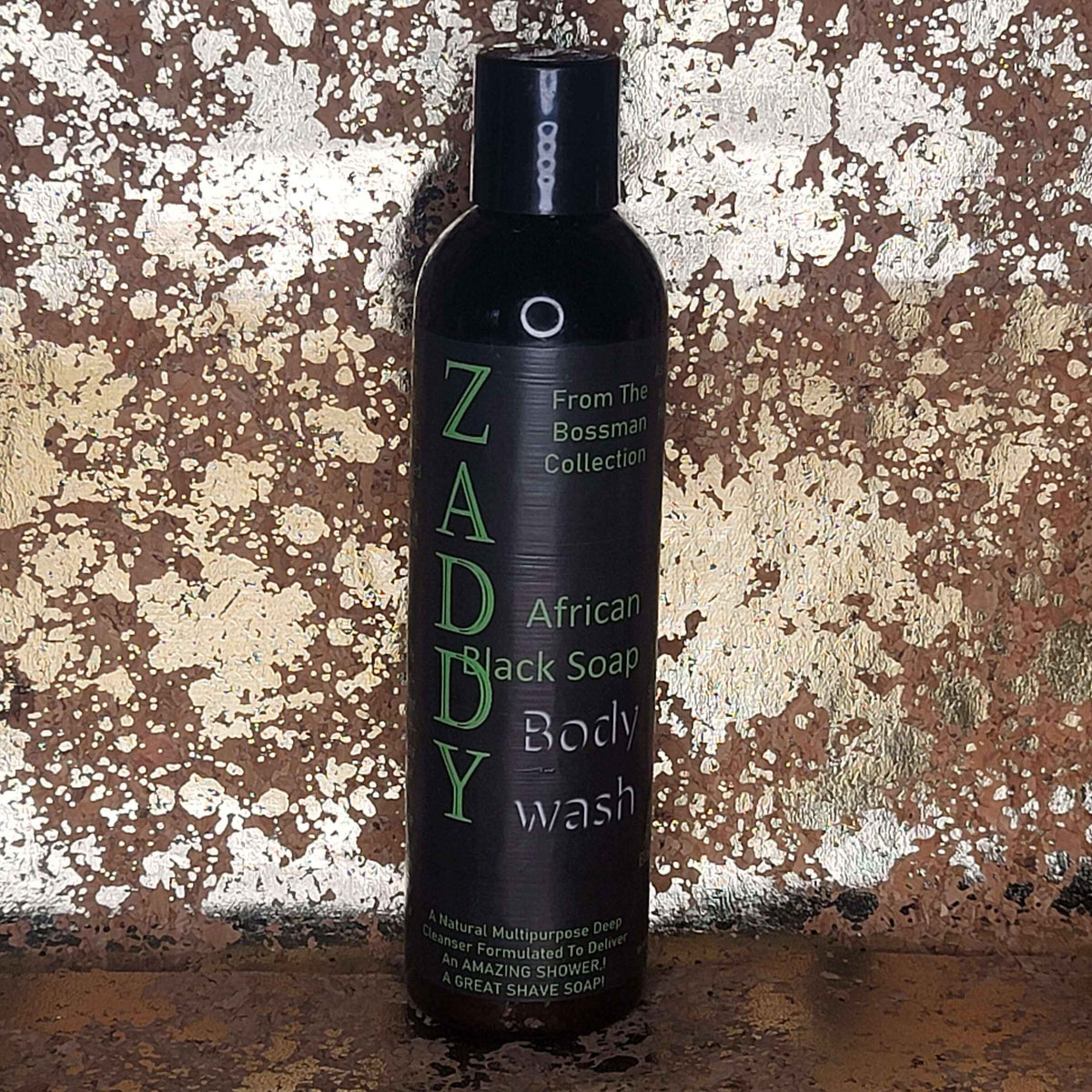 Zaddy Black Soap Body Wash for Men
