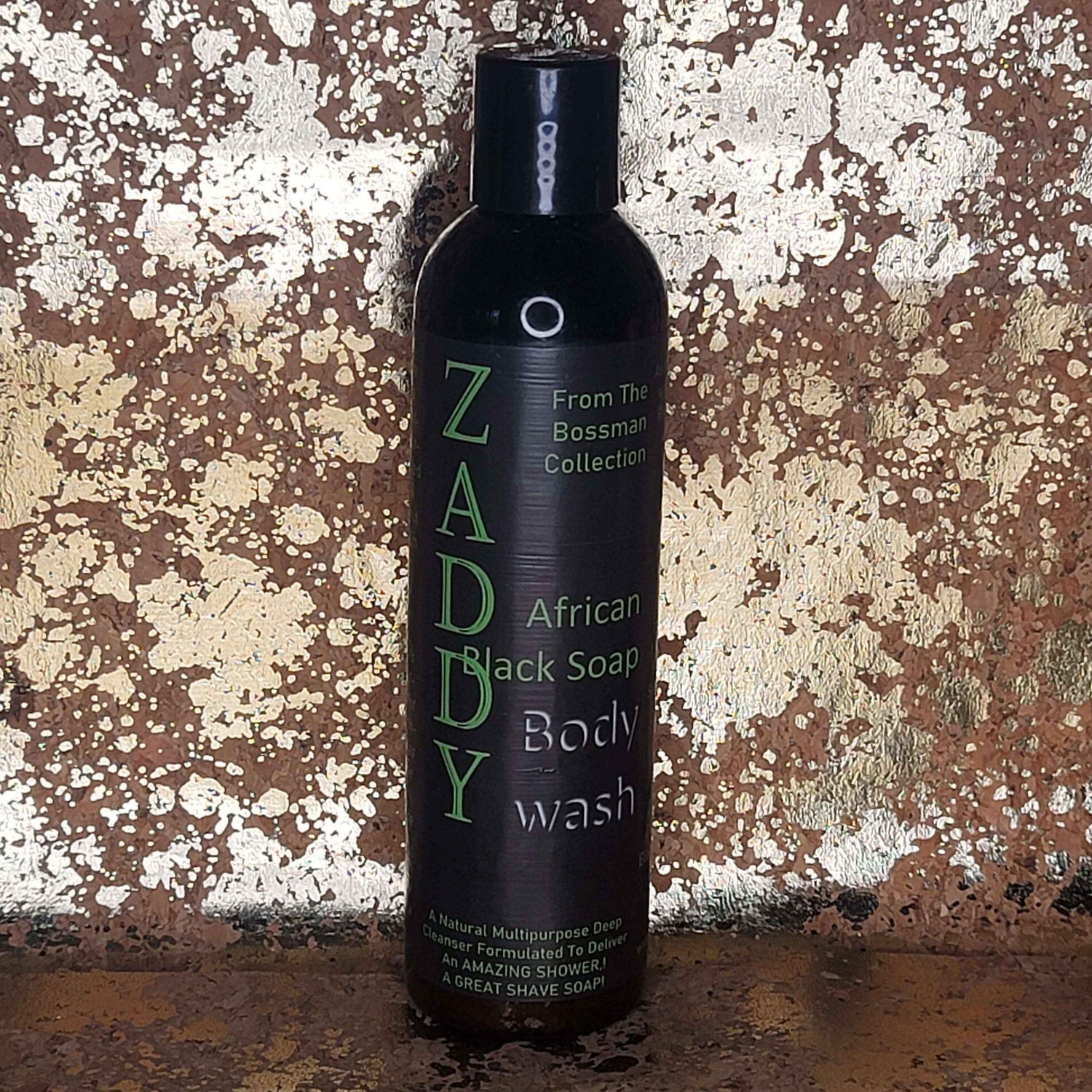Zaddy Black Soap Body Wash for Men