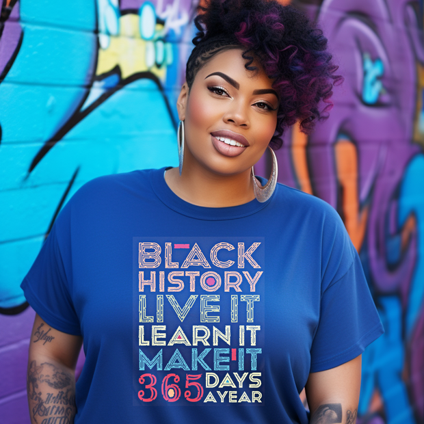 Black History Live It Tee